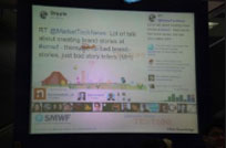SMWF Twitter Wall SMWF Twitter Wall